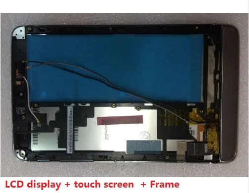LCD Display Touch Screen Digitizer Replacement With Frame For Lenovo Miix 2 8 Tablet PC Free