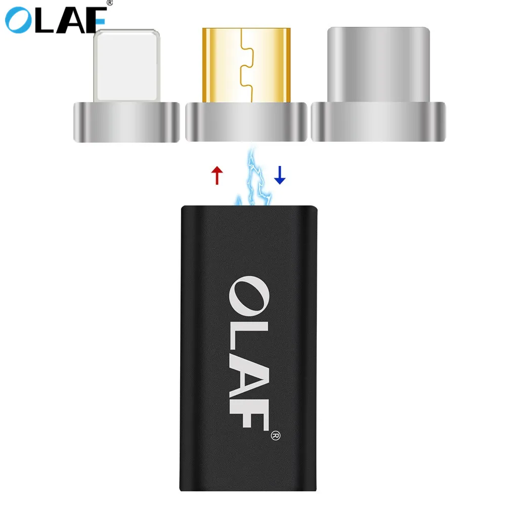 

OLAF Magnetic USB Micro Female to Type C / For iPhone / Micro Male Cable Connector Converter USB-C Android Magnet Phone Adapter