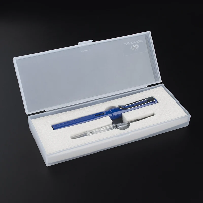 

JINHAO 992 Blue 0.5mm Medium+ 0.38mm fine nib office Student Fine nib Fountain Pen New Gift box set
