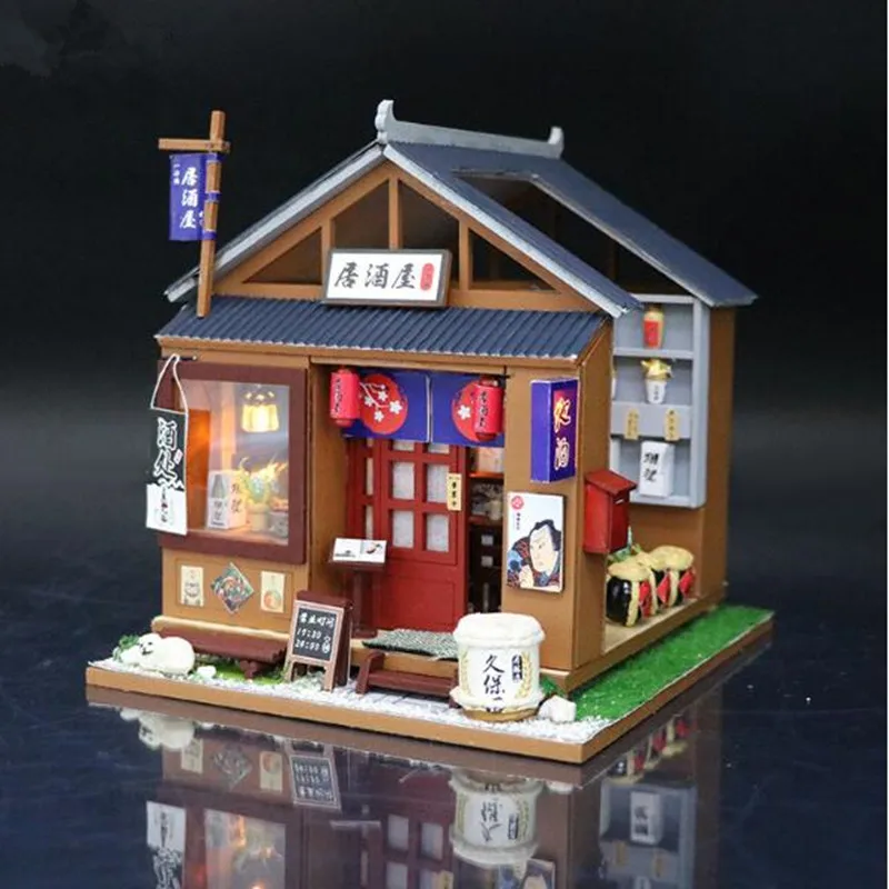 Asian style doll house Asian style doll house