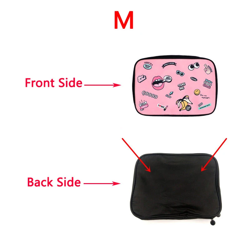 الكرتون كبير قدرة السفر المحمولة الحمام تخزين أكياس منظم للماء حقيبة اكسسوارات