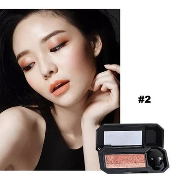 

3PCS /Set 6 Color Eyeshadow Stamp Matte Shimmer Eye Shadow Coloured Gradation with Makeup Brush Mirror Cosmetic Set