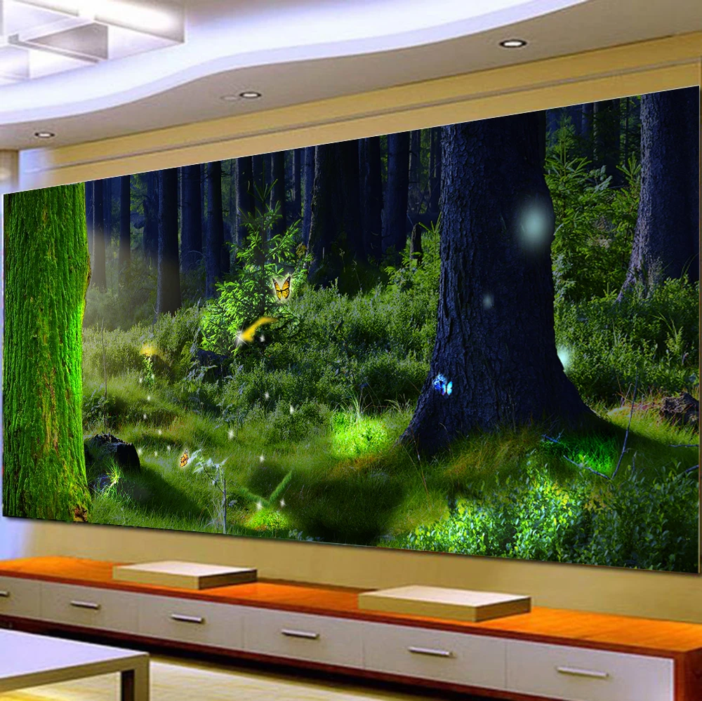 Алмазная живопись 5D сделай сам полный круглые настенные Арт Dreaming Дерево Набор