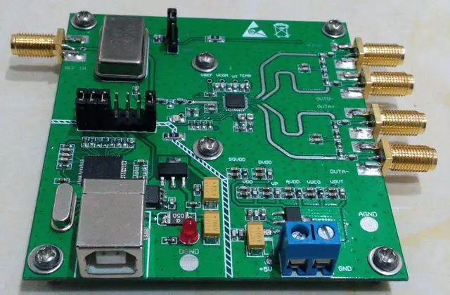 Best Value ADF4350 development board, 137M-4.4G signal source, ADF4350, DEMO, official software