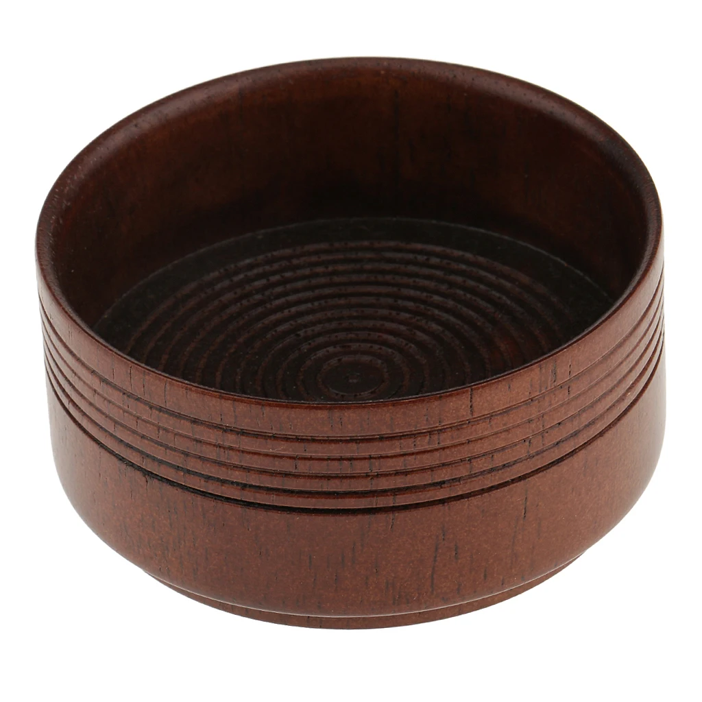 9cm High Quality Wooden Men's Shaving Mug Bowl Men Barber Beard Shave Brush Soap Cup