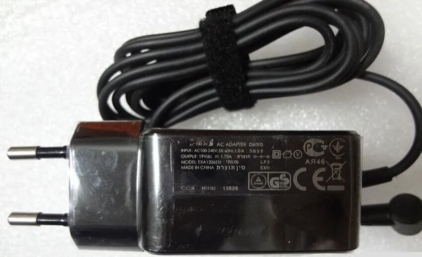 NEW EU Original OEM 33W 19V 1.75A AC Adapter Supply charger for ASUS VivoBook Charger X201E EXA1206UH EXA1206EH