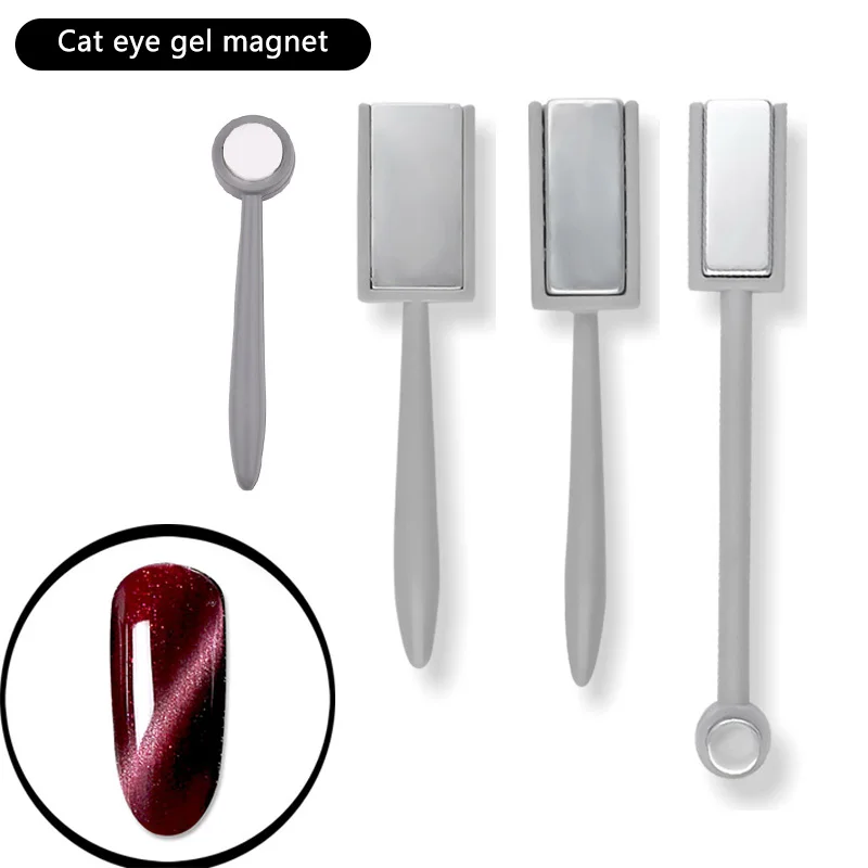 

Nail Magnet Cat Eye Stick Tool Curve UV Gel For Nails Magent Set Cat Magnetic Polish Lacquer Stick DIY Magic Magnets