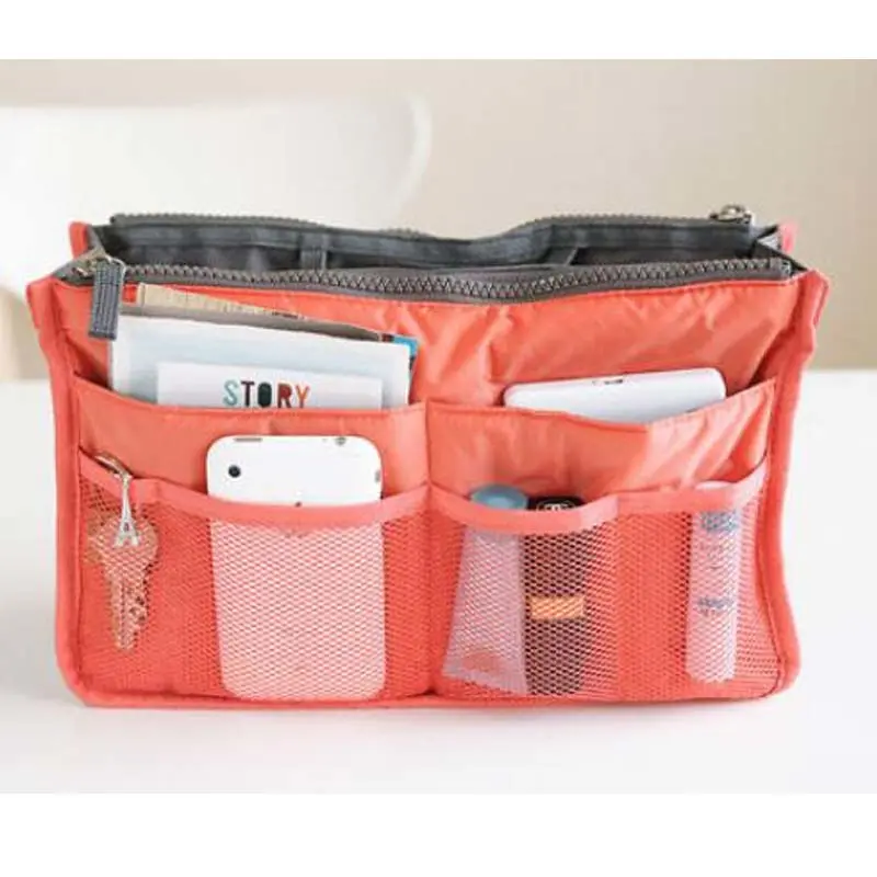 

WENYUJH Multi-functional Cosmetic Bag Women's Fashion Cosmetic Storage Organizer Makeup Beauty Pouch NylonTravel Phone Bags