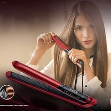 Профессиональный Выпрямитель для волос, керамический плоский утюжок для выпрямления волос, 2 в 1, щипцы для завивки волос, шелковые щипцы для завивки, инструменты для укладки lcd