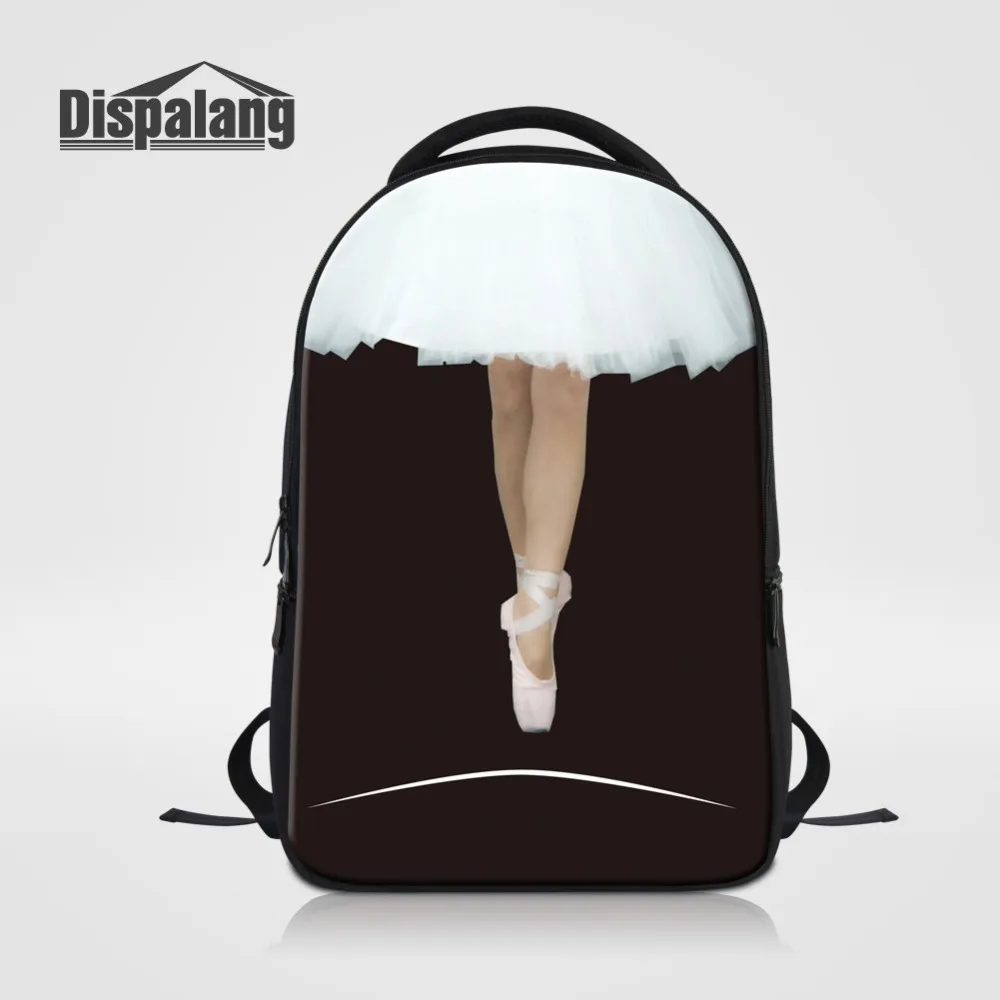 

Cute Dancing Ballet Girls Print Laptop Backpack For Women Travel Shoulder Bags Cartoon School Bag Bagpack Female Rucksack Rugtas