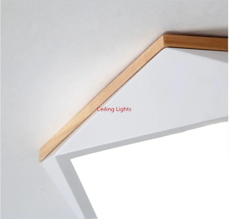 Креативный геометрический арт 36 Вт 45 Вт светодиодный потолочный светильник для гостиной лампа Кабинет Коридор Балкон потолочное освещение