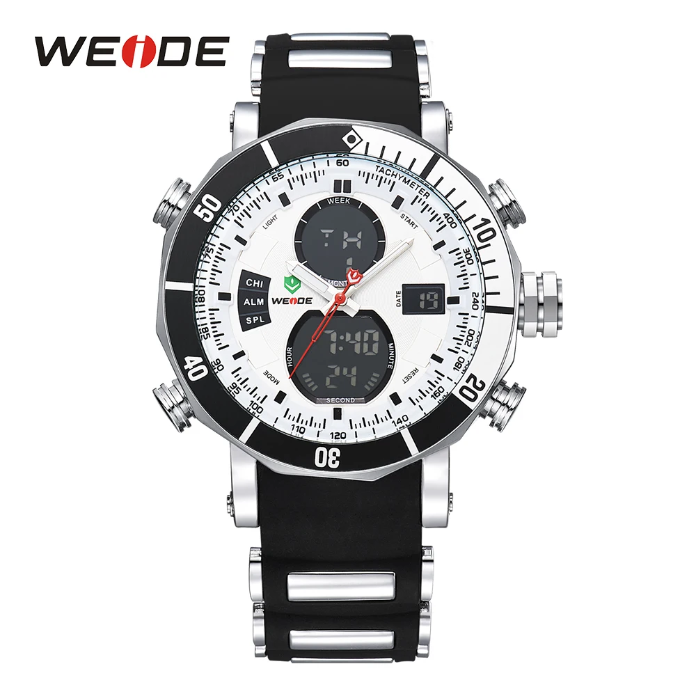 WEIDE Men Sports Watches Stopwatch Date Military Quartz Digital Watch Alarm Dual Time Zones Relogio Masculino Male Clock 2018 WEIDE Men Sports Watches Stopwatch Date Military Quartz Digital Watch Alarm Dual Time Zones Relogio Masculino Male Clock 2018