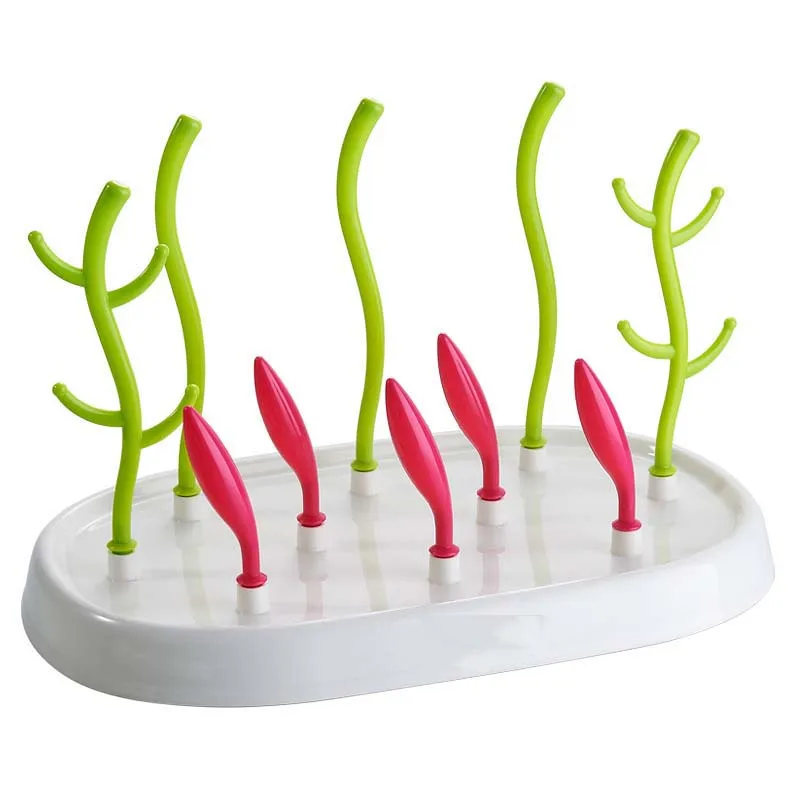 

Infant Baby Feeding Cup Stand Bottle Drying Rack Nippler Drainer Pacifier Holders Hangers for Teats Dryer Escurridor Biberones
