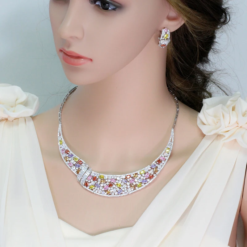 Choker Necklace Set4