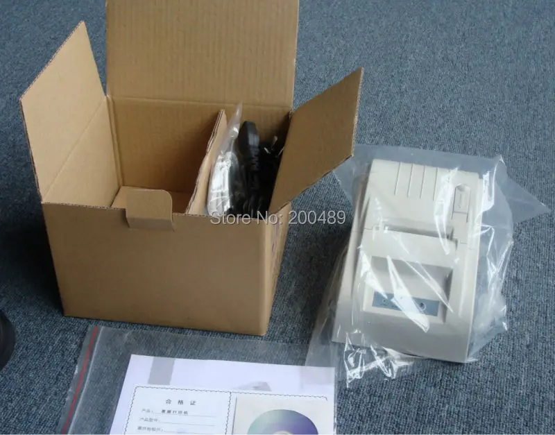 Interface de Porta Serial de Alta Impressora de Recibos Velocidade Mini Térmica Impressora Usb Opcional Paralela 58mm Pos - Imagem 4