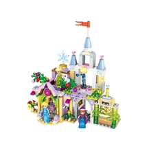37020 261pcs building blocks plastic toys 4 in 1 Princess castle kids toys educational baby kid toys wholesale