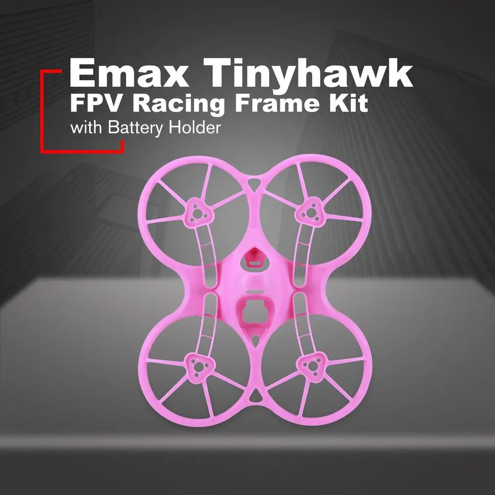 Дрон для игры в помещении часть пластиковая FPV гоночная рамка Комплект для Tinyhawk с держателем батареи аксессуары часть внутренняя FPV бесщеточная рамка