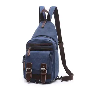 

070417 new hot lady small canvas backpack female travel bag