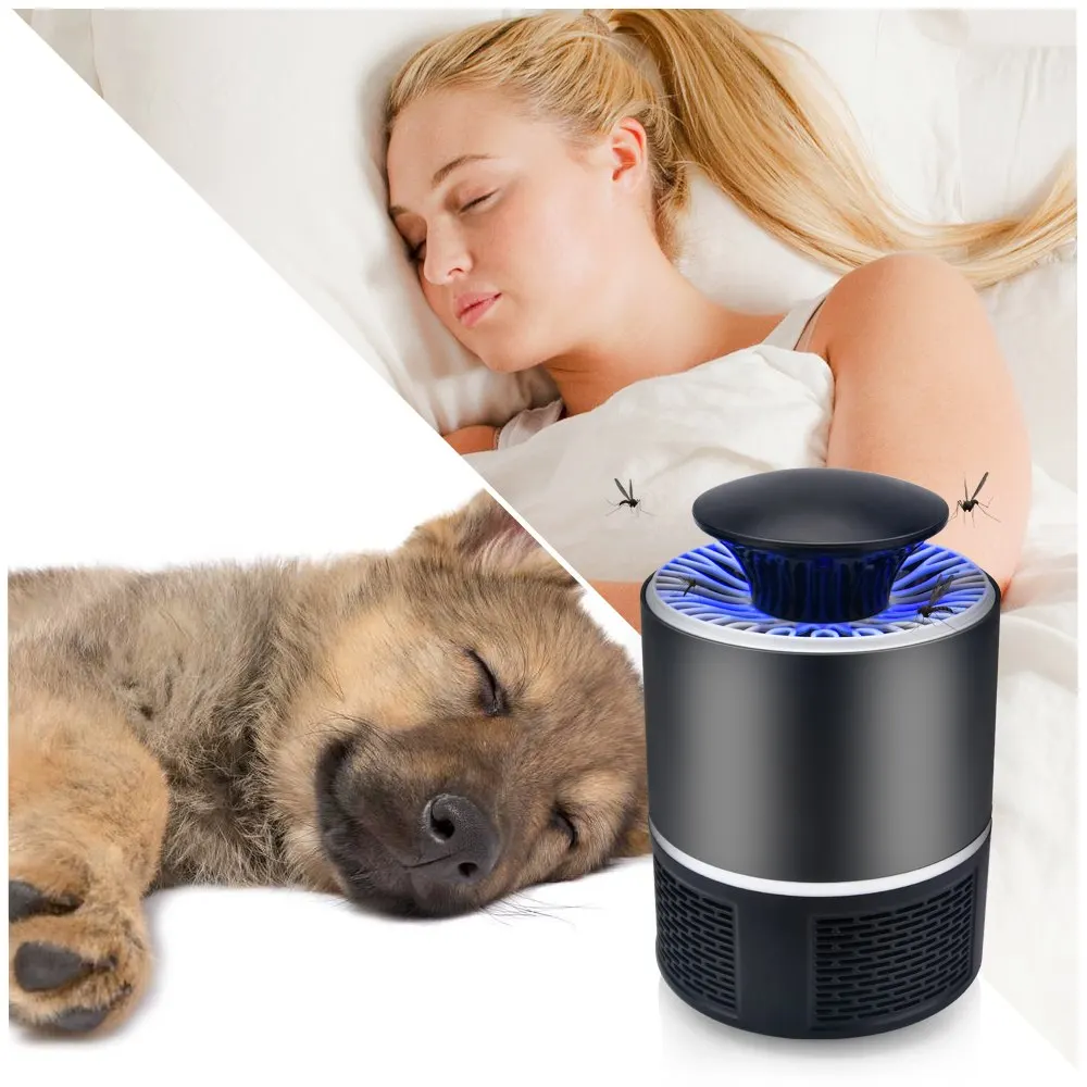 

Mosquito Killer USB Electric Ultrasonic Pest Repeller Control Anti Fly Bug Zapper Insect Repellent Led Light Lantern Lamp Trap