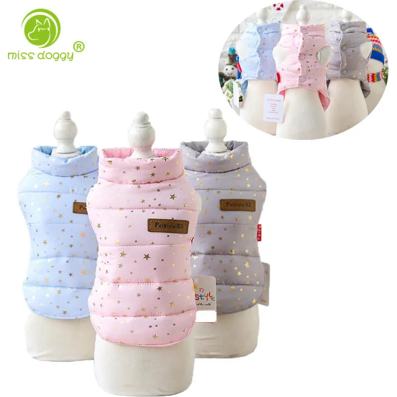 

High Quality Waterproof Pet Cat Coat Clothes Autumn Winter Warm Kitten Cats Vest Coat Jackets Apparels for Small Pet Cats 10A