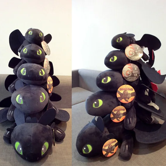 toothless fluffy toy