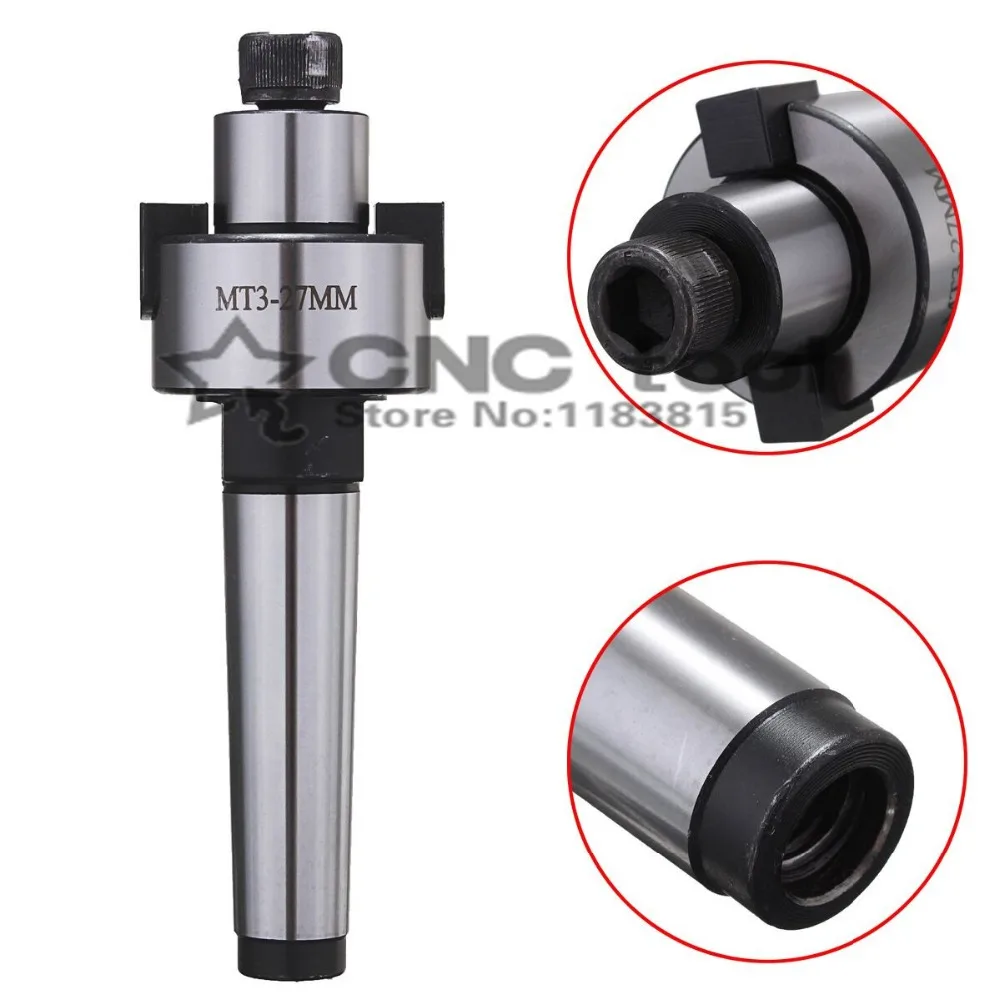 1pcs MT3 FMB27 M12 Combi Shell Mill Arbor Morse Taper Tool Holder Milling CNC