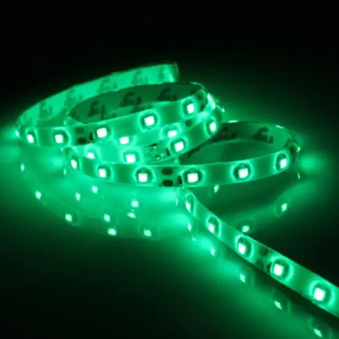 Цветная(RGB светодиодный лента светодиодный полосы света SMD 5050 5630 5730 3528 3014 2835 Водонепроницаемый светодиодный для кабинета для прилавка лампы 60 светодиодный s/m ФИТА полоса dc12V - Испускаемый цвет: green