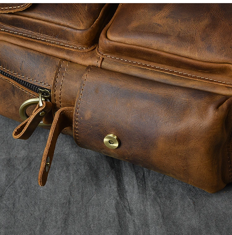 ladies leather messenger bag