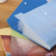 A4Cartoon портативный пластиковый расширяющийся файл водонепроницаемая сумка для хранения документов папка, использовать для хранения бумаги формата А4, документов и т. Д