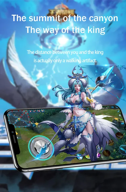 Okrągły joystick gry dla telefonu komórkowego Rocker tablet Android iPhone metalowy przycisk kontroler Easy Chicken kolacja z przyssawki -