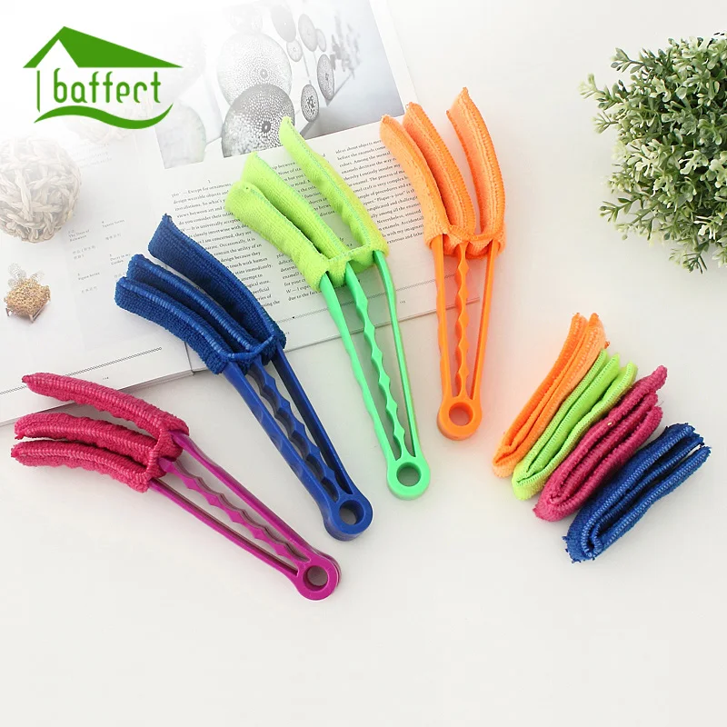Baffect Cleaning 3-blades Window Blinds Brushes Air Conditioning Cleaner Shutter Home Tool Multifunctional Dust Brush | Дом и сад