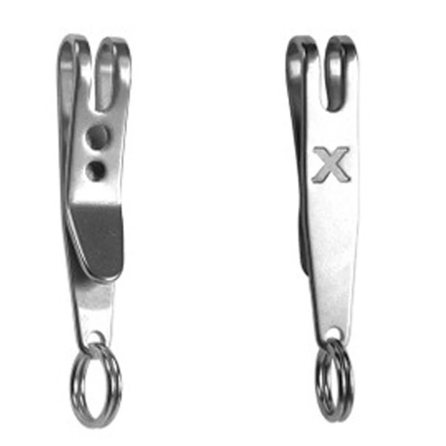 

EDC camping equipment 301 Stainless steel Bag Suspension Clip Money with Key Ring Carabiner Outdoor hiking Quicklink Tool FW056