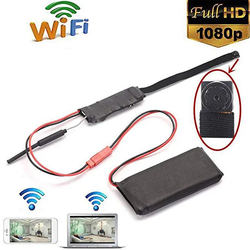 

Mini Camera WIFI P2P Network Portable Camera HD1080P Mini Camcorder Motion Detection Alarm Remote Recorder For iPhone/Android/PC
