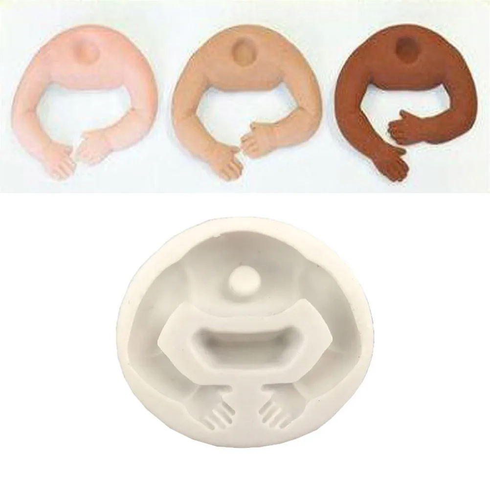 

Cakes Decorating Tools Silicone Mold 3D Fondant Mold Bakeware Arms Molds