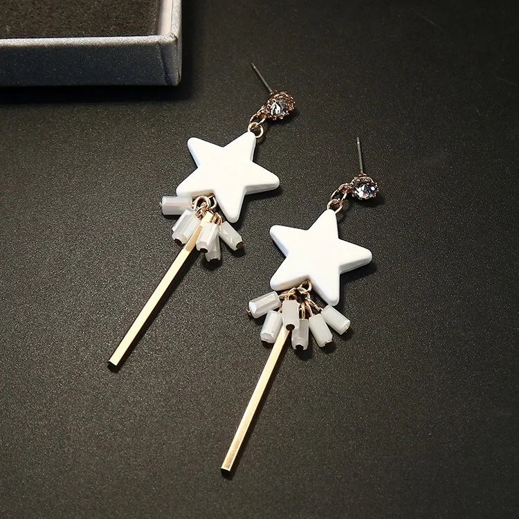 

MIARAL instagram chic child-free style fashion trendy personality earring exaggerate whirlpool gear cherries for women