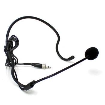 

3.5mm Jack Stereo Screw Lock Connector Earhook Mic Headset Microphone For Wireless System Bodypack EW 322 112 152 572 312 135 G3