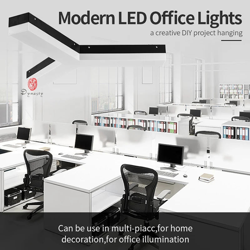 

Modern Aluminum Hanging Lights Irregular Shape Pendant Lights DIY Office Studio Fitness Club Lighting Decoration Pendant Lamp