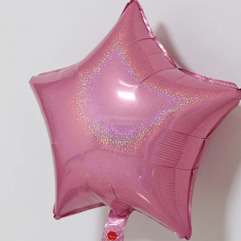 18 дюймов Красочные День рождения Свадебные шары для украшения Праздник пентаграмма звезда авто-уплотнение алюминиевый воздушный шар из фольги День святого Валентина