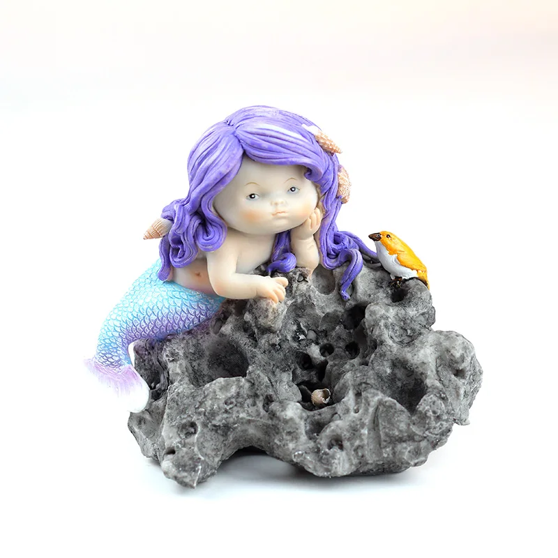 

Silicone Candle Soap Mold 3D Mermaid Doll Handmade Soap Chocolate Candy Mould