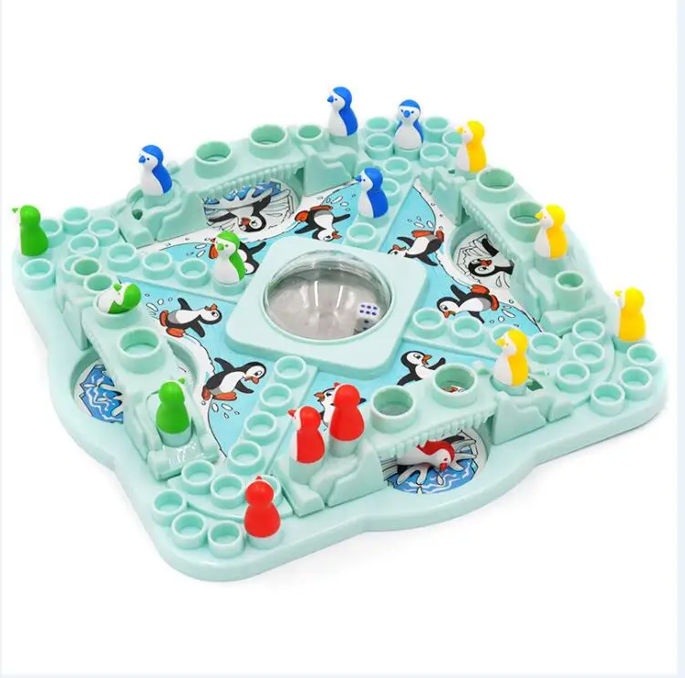Классический обучения игрушка Пингвины соревнования игры игрушки Семья веселые игры полет шахматы для 2-4, детские развивающие математика