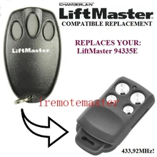 Liftmaster chamberlain 94335E двери гаража Замена дистанционное управление+ шт. 1 шт. настенное крепление