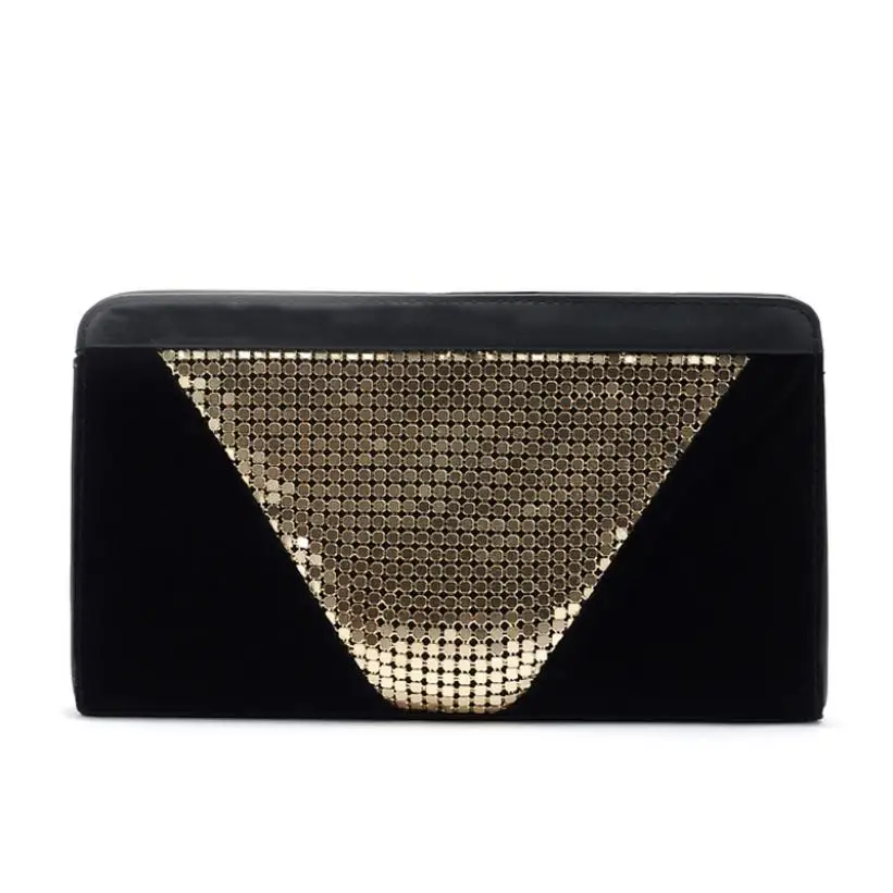 

Sleeper #4005 Fashion Women Clutch Dazzling Sequins Glitter Handbag Evening Bag Purse DA