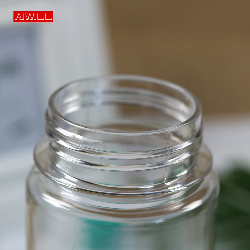 AIWILL HOT CREATIVE Sport Fruit Lemon Juice Drinking Bottle Infuser Clear Plastic Water Bottle fashion Outdoor sports