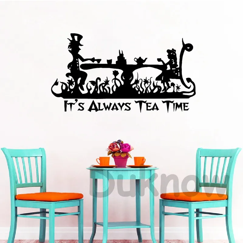 It's Always Tea Time Wall Decals