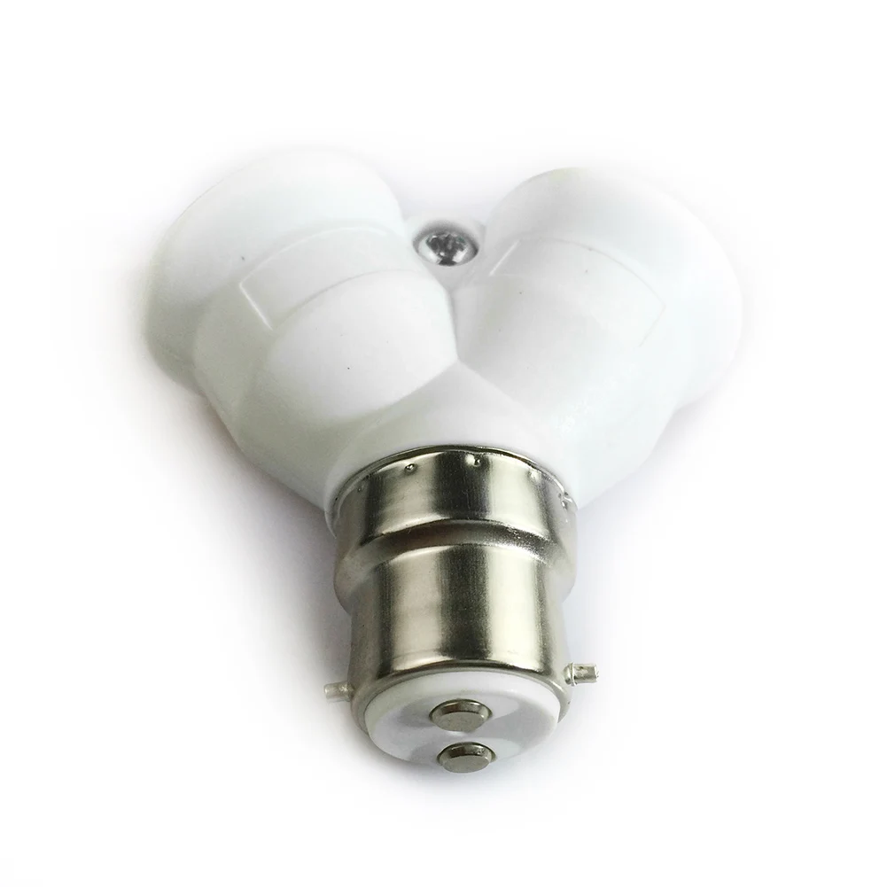 

E27 to 2 E27 light bulb adapter converter 2 Way Splitter conversion Socket