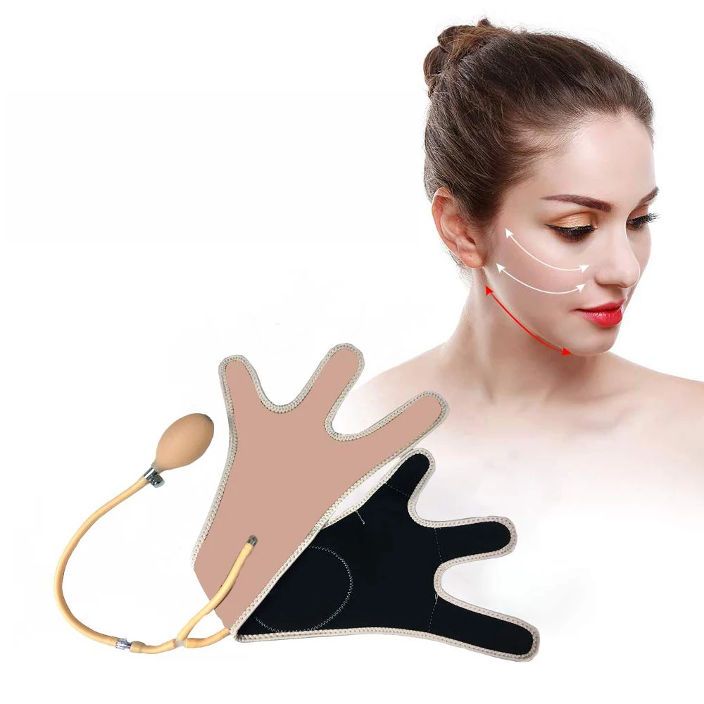 Inflatable Face Lifting Slimming Tight Band Mask Belt Airbag Facial Bandage Natural V Shaped Cheek Double Chin Beauty Care Tool