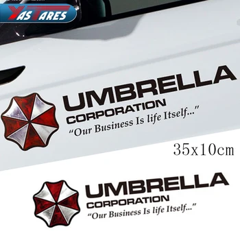 

1pc Car styling Umbrella Corporation Car Sticker Sports Mind Eyelid Decal for Bmw Ford Focus Vw Polo Skoda Golf Audi Opel Toyota