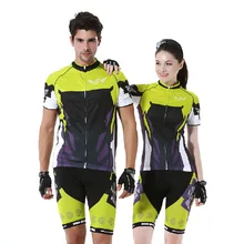 Горный велосипед Джерси и одежда для велоспорта костюм с короткими рукавами для езды на велосипеде летние шорты Одежда для велоспорта комплект для верховой езды
