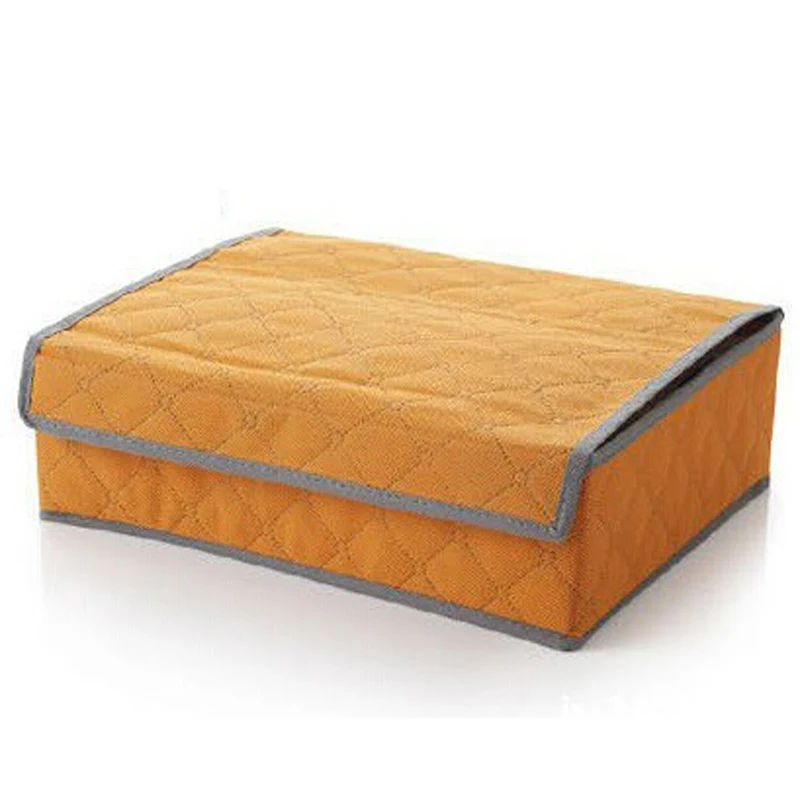 

Non-woven Underwear storage box sets of multi-functional socks bra tie drawer partition box Home Organizer 24 Cells Storage Bag