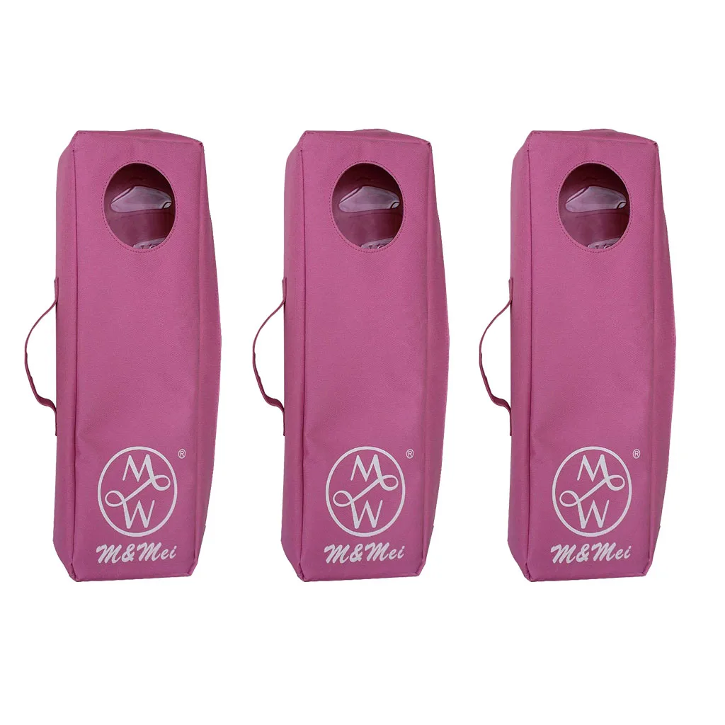

3 Pieces Doll Suitcase Carry Bag Storage Case for American Girl Doll Travel Accessories Kids Pretend Play Toy